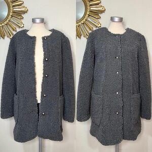 Greylin Boucle Teddy Coat